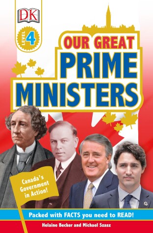 Book cover for DK Readers Our Great Prime Ministers Level 4