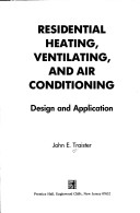 Book cover for Residential Heating Ventilation and Air Conditioning