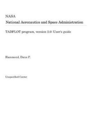 Cover of Tadplot Program, Version 2.0