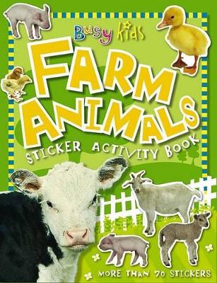 Cover of Busy Kids Sticker Book Farm Animals