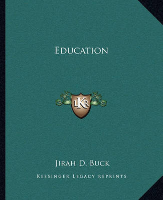 Book cover for Education