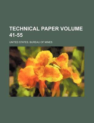 Book cover for Technical Paper Volume 41-55