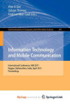 Book cover for Information Technology and Mobile Communication