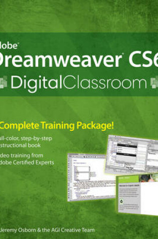 Cover of Adobe Dreamweaver CS6 Digital Classroom