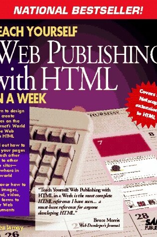 Cover of Teach Yourself HTML Web Publishing in a Week