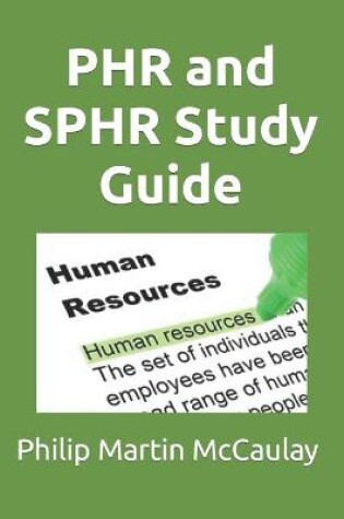 Cover of PHR and SPHR Study Guide