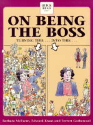 Book cover for On Being the Boss