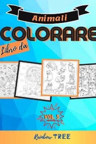 Cover of Libro da colorare animali - Vol 5