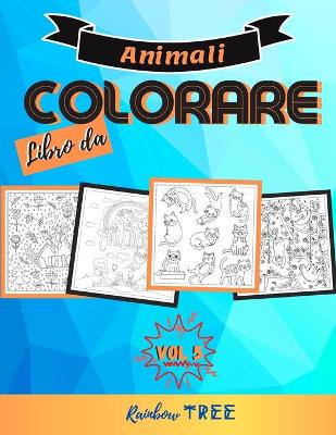 Book cover for Libro da colorare animali - Vol 5