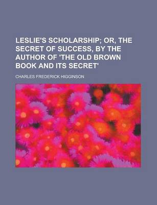 Book cover for Leslie's Scholarship