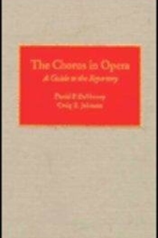 Cover of The Chorus in Opera