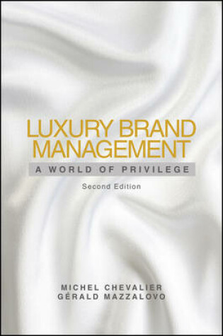 Cover of Luxury Brand Management