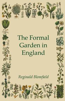 Book cover for The Formal Garden In England