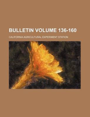 Book cover for Bulletin Volume 136-160