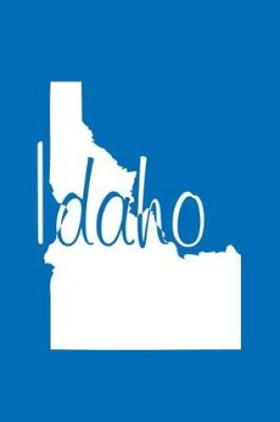 Cover of Idaho - Cobalt Blue Lined Notebook with Margins