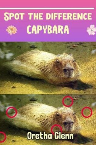 Cover of Spot the difference Capybara