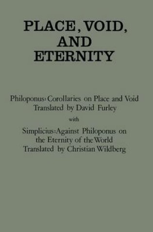 Cover of Place, Void, and Eternity