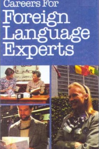 Cover of Careers for Foreign Language Experts