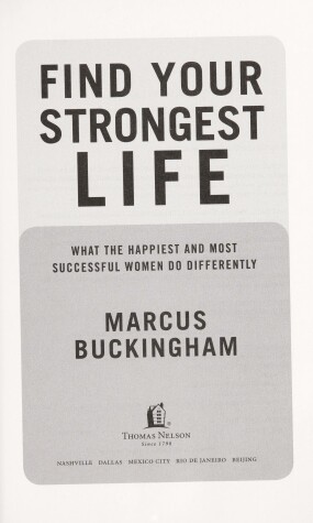 Book cover for Find Your Strongest Life - Christian Edition