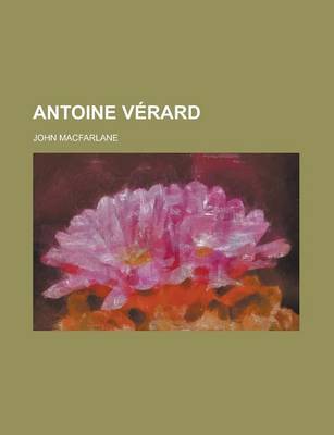 Book cover for Antoine Vrard