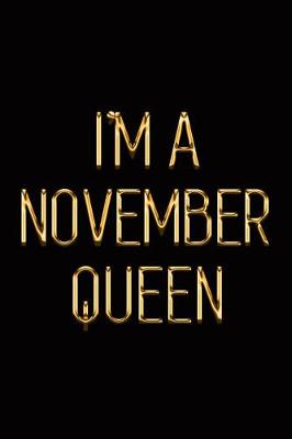 Book cover for I'm a November Queen