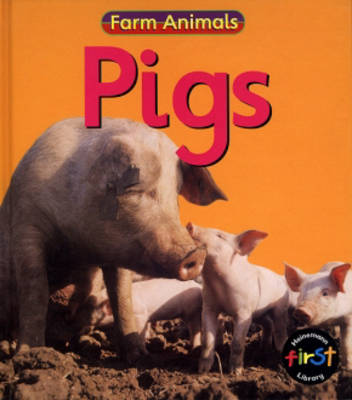 Book cover for Farm Animals: Pigs Paperback