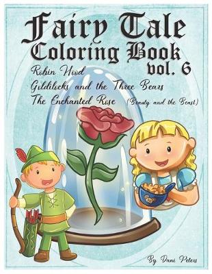 Book cover for Fairy Tale Coloring Book vol. 6