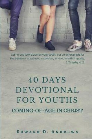 Cover of 40 Days Devotional for Youths