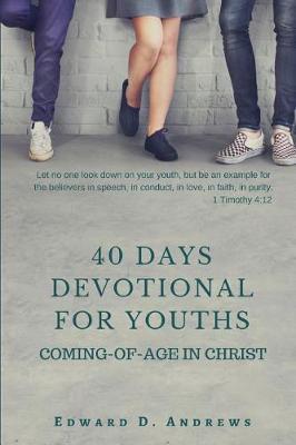 Book cover for 40 Days Devotional for Youths