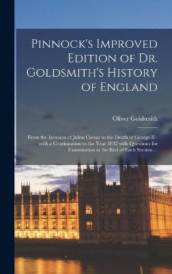 Book cover for Pinnock's Improved Edition of Dr. Goldsmith's History of England [microform]