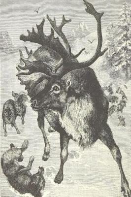 Cover of Vintage Reindeer Drawing Journal