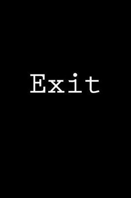 Book cover for Exit