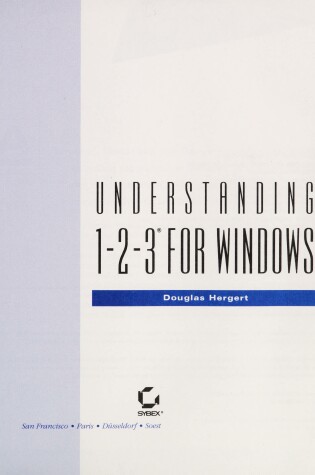 Cover of Understanding 1-2-3 for Windows