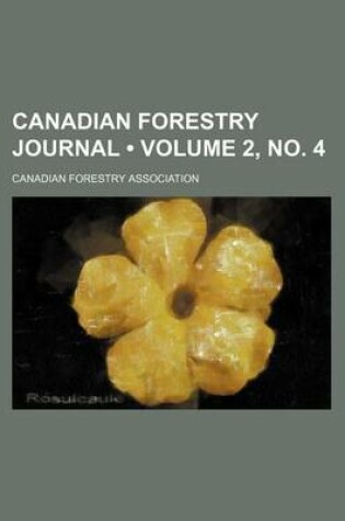 Cover of Canadian Forestry Journal