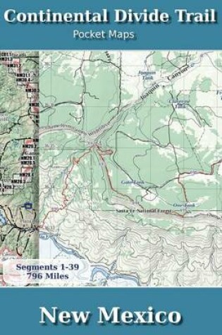 Cover of Continental Divide Trail Pocket Maps - New Mexico