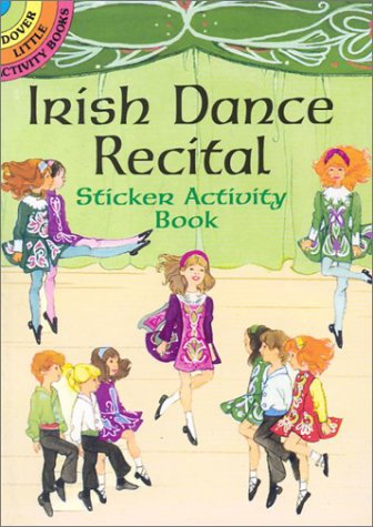 Book cover for Irish Dance Sticker Activity Book