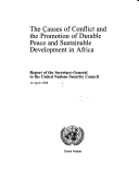 Book cover for The Causes of Conflict and the Promotion of Durable Peace and Sustainable Development in Africa