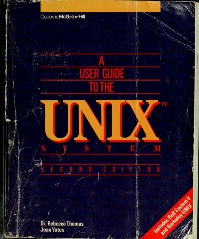 Book cover for A User Guide to the UNIX System