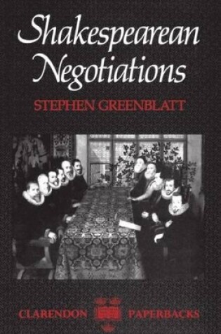 Cover of Shakespearean Negotiations