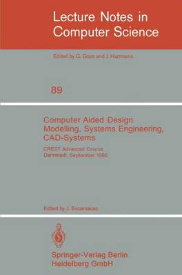 Book cover for Computer Aided Design Modelling, Systems Engineering, CAD-Systems