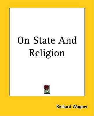 Book cover for On State and Religion