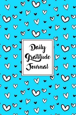 Cover of Gratitude Journal Scribbly Hearts Pattern 4