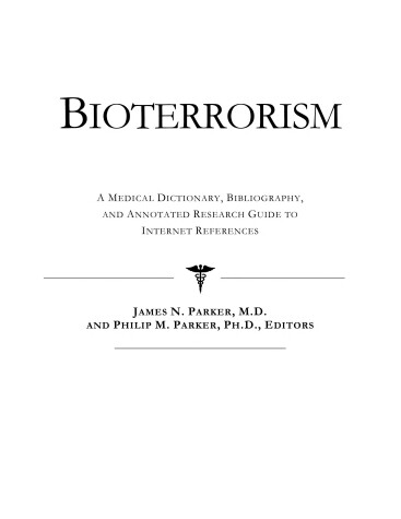 Book cover for Bioterrorism