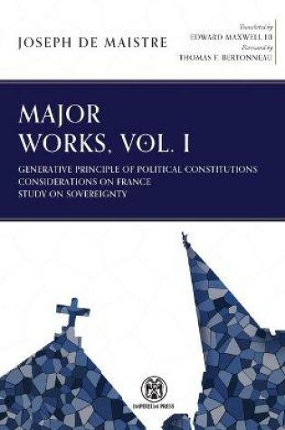 Cover of Major Works, Volume I