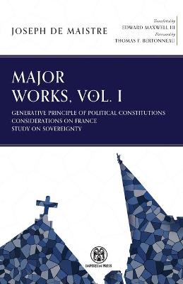 Book cover for Major Works, Volume I