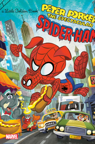 Cover of Spider-Ham Little Golden Book (Marvel Spider-Man)