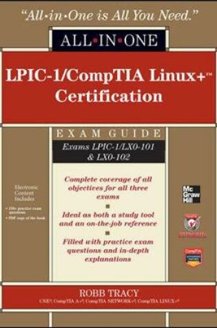 Cover of LPIC-1/CompTIA Linux+ Certification All-in-One Exam Guide (Exams LPIC-1/LX0-101 & LX0-102)