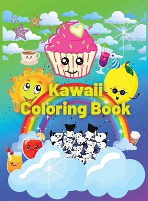 Book cover for Kawaii Coloring Book