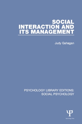 Book cover for Social Interaction and its Management