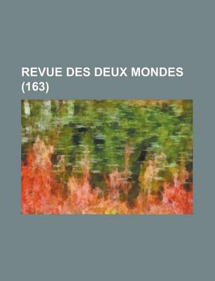 Book cover for Revue Des Deux Mondes (163)